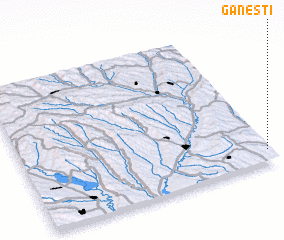 3d view of Găneşti