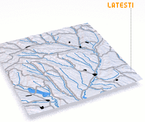 3d view of Lăţeşti