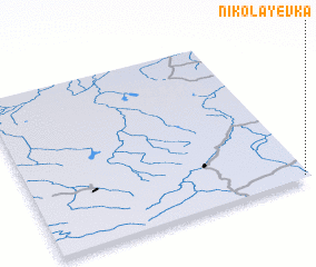 3d view of Nikolayevka