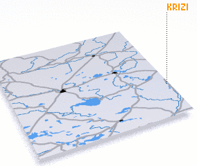 3d view of Križi