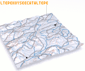 3d view of Çataltepeköy see Çataltepe