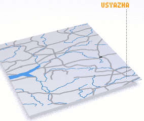 3d view of Usyazha