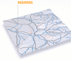 3d view of Modimong