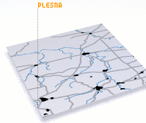 3d view of Plesna