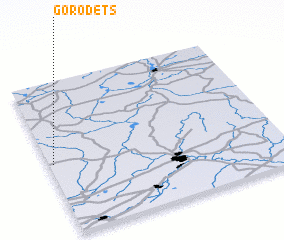 3d view of Gorodets