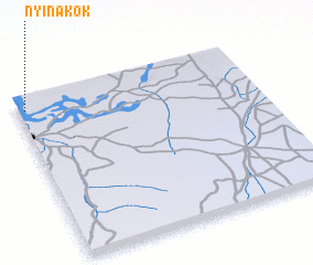 3d view of Nyin Akok