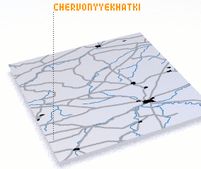 3d view of Chervonyye Khatki