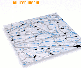 3d view of Bilicenii Vechi