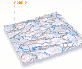 3d view of Çandır