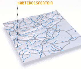 3d view of Hartebeesfontein