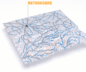 3d view of Mathokoane