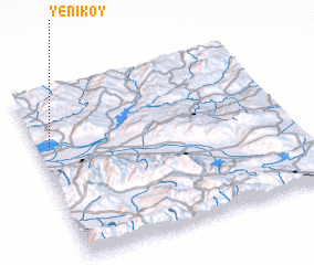 3d view of Yeniköy