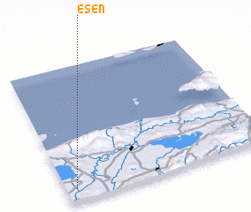 3d view of Eşen