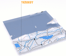 3d view of Yeniköy