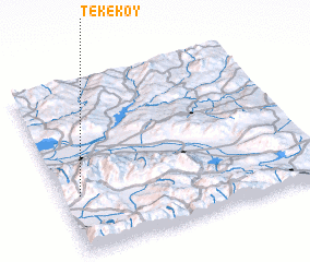 3d view of Tekeköy