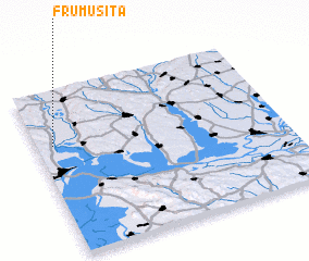 3d view of Frumuşiţa