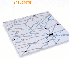 3d view of Yablonoye