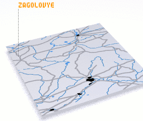 3d view of Zagolovʼye