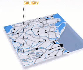 3d view of Saligny