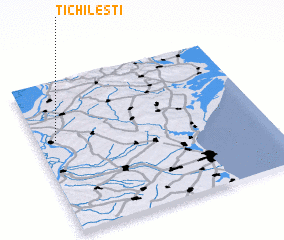 3d view of Tichileşti