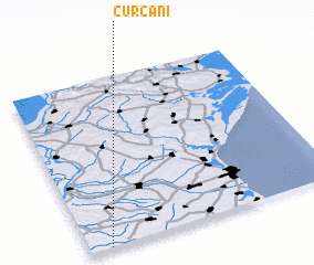 3d view of Curcani