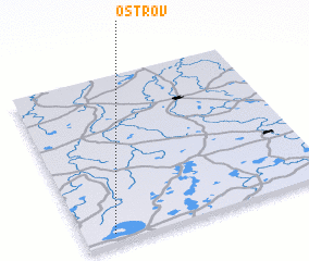 3d view of Ostrov