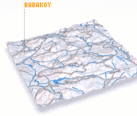 3d view of Babaköy