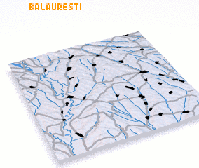 3d view of Bălăureşti