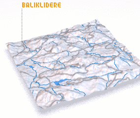 3d view of Balıklıdere