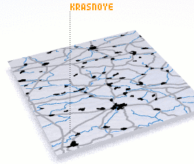 3d view of Krasnoye