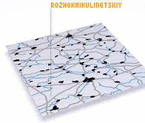 3d view of Rozhok Mikulinetskiy