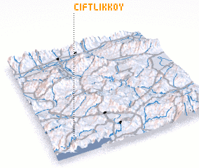 3d view of Çiftlikköy