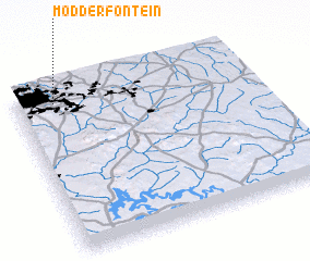 3d view of Modderfontein