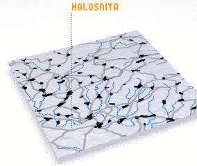 3d view of Holoşniţa