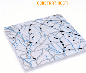 3d view of Constantineşti