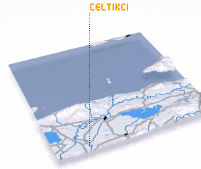 3d view of Çeltikçi