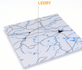 3d view of Lesiny