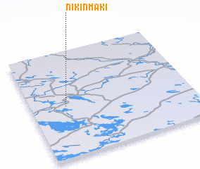 3d view of Nikinmäki