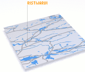 3d view of Ristijärvi