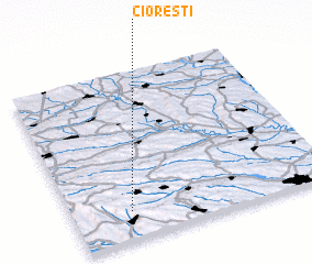3d view of Cioreşti