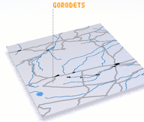 3d view of Gorodets