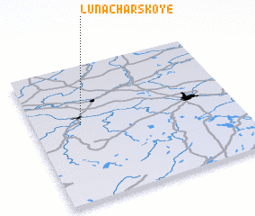 3d view of Lunacharskoye