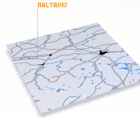 3d view of Malyavki