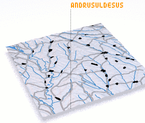 3d view of Andruşul de Sus