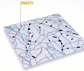 3d view of Oneşti