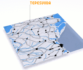 3d view of Ţepeş Vodă