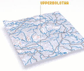 3d view of Upper Bolotwa
