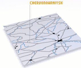 3d view of Chervonoarmiys\