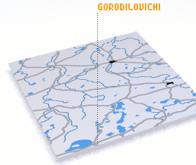 3d view of Gorodilovichi