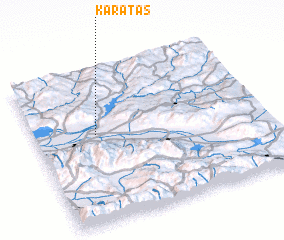 3d view of Karataş